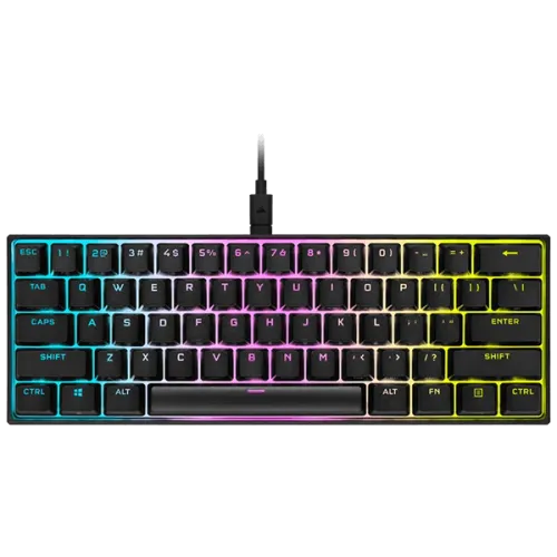 CORSAIR K65 RGB MINI 60% Mechanical Gaming Keyboard — CHERRY MX SPEED