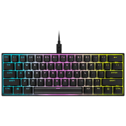 CORSAIR K65 RGB MINI 60% Mechanical Gaming Keyboard — CHERRY MX SPEED