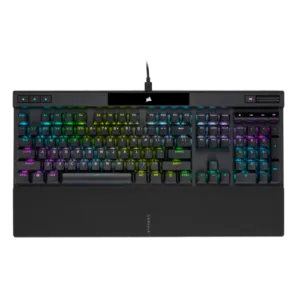Corsair K70 RGB PRO Mechanical Gaming Keyboard With PBT Double Shot Pro Keycaps – [Cherry MX RED]