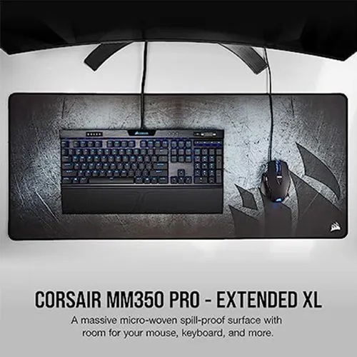 Corsair MM350 PRO Premium Spill-Proof Cloth Gaming Mouse Pad