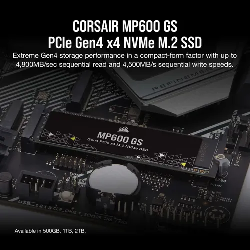 Corsair MP600 M.2?500GB PCIe NVMe Internal SSD