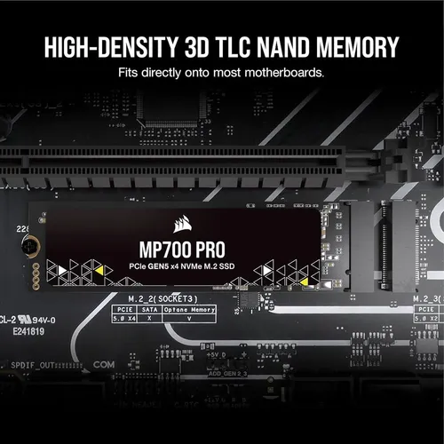 Corsair MP700 Pro 2TB Gen5 M.2 PCIe NVMe Internal SSD