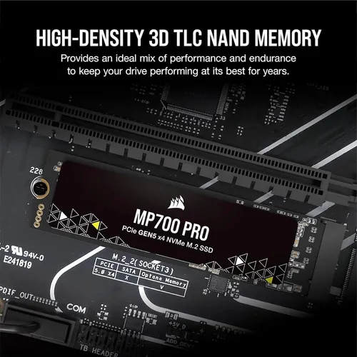 Corsair MP700 Pro 2TB Gen5 M.2 PCIe NVMe Internal SSD