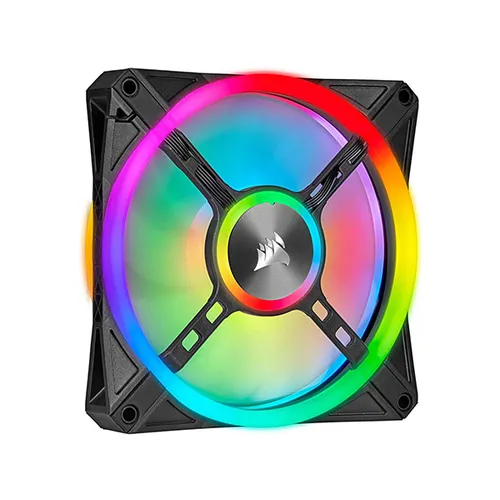 Corsair QL140 RGB 140MM 2 Fan Kit With Lighting Node Core