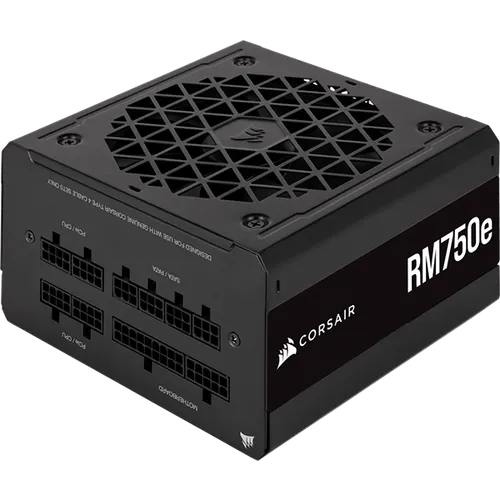 CORSAIR RM750E 750W 80+ GOLD FULLY MODULAR LOW NOISE PSU 2023 VERSION