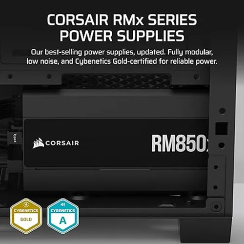 Corsair RMe RM850X CYBERNETICS – 850 WATT 80 Plus Gold Certified Fully Modular Power Supply