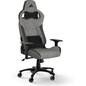 CORSAIR T3 RUSH (2023) GRAY & CHARCOAL FABRIC Gaming Chair
