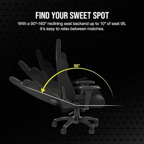 Corsair TC100 Fabric Black/Grey Gaming Chair