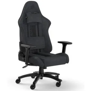 CORSAIR TC100 RELAXED BLACK & GRAY FABRIC Gaming Chair