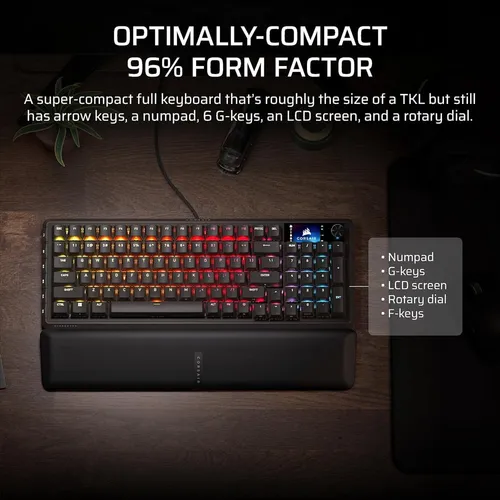 Corsair Vanguard 96 MLX Plasma Mechanical Gaming Keyboard