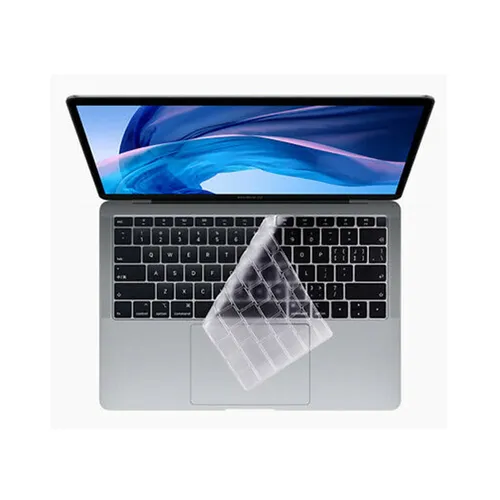 Coteci TPU Ultra Slim Keyboard Protector for Mac Air 15.3” M2/M3/M4