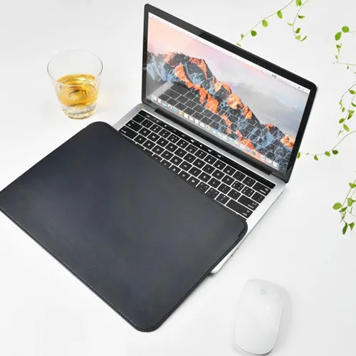 COTEetCI 13 inch Laptop Leather Liner Bag