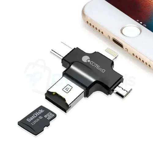COTEetCI 3-in-1 Multifunctional Adapter For Smart Devices