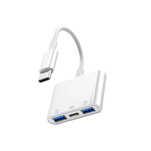 COTEetCI 33018 USB-C 3-in-1 OTG Adapter