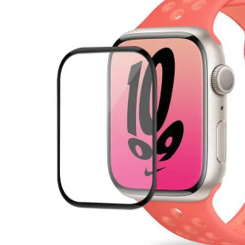 COTEetCI 4D Tempered Glass for Apple Watch Series 7 45mm
