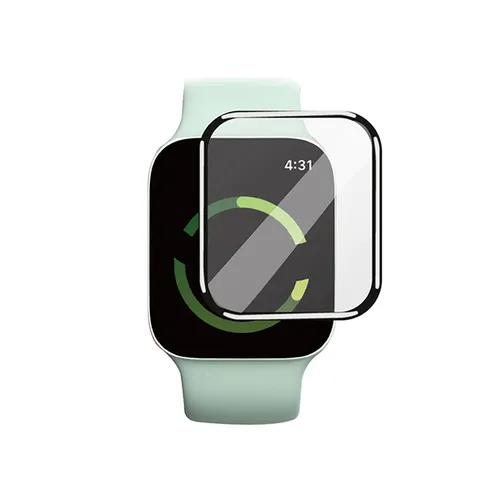 COTEetCI 4D Tempered Glass for Apple Watch Series 7 45mm