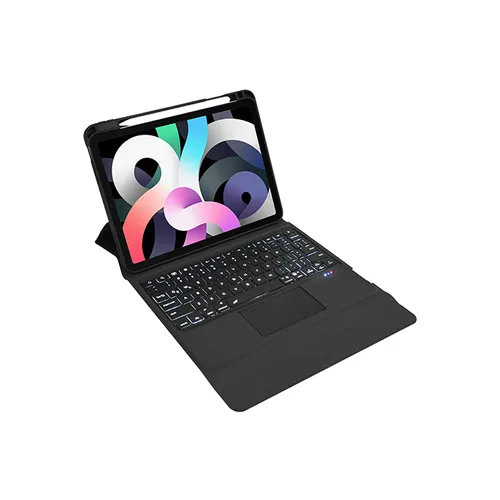 COTEetCI 61012 Slim Pro Backlit Bluetooth Keyboard Case with Touchpad for iPad 8th Gen 10.2-inch