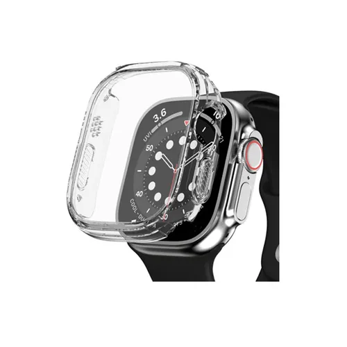 COTEetCI Clear Smart Watch Protective Case for Apple Watch 45mm