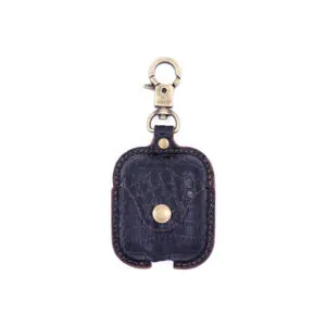 COTEetCI Crocodile Grain Case with Hook for Airpods 2