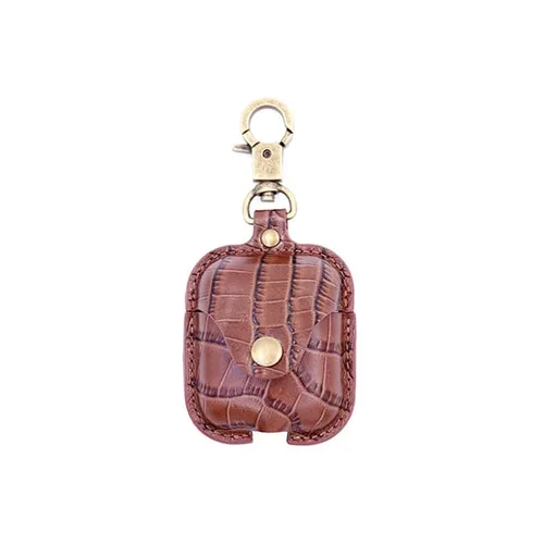 COTEetCI Crocodile Grain Case with Hook for Airpods