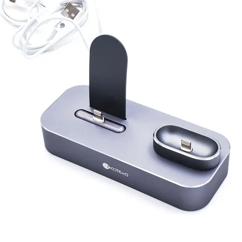 COTEetCI CS7205 Aluminum Lightning Docking Station