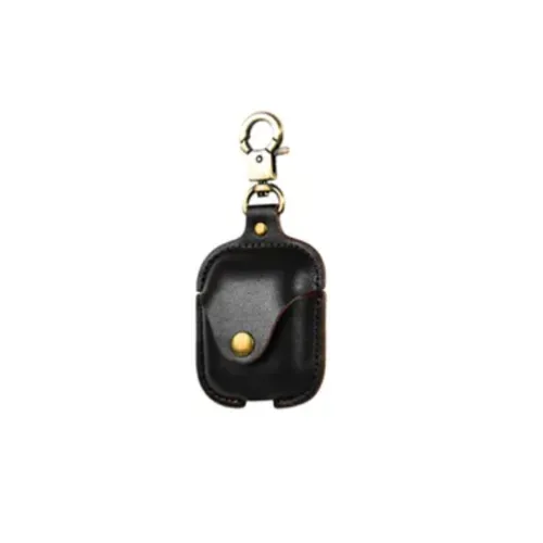 Coteetci CS8122 Leather Case with Hook for AirPods