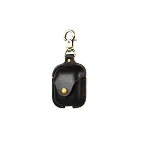 Coteetci CS8122 Leather Case with Hook for AirPods