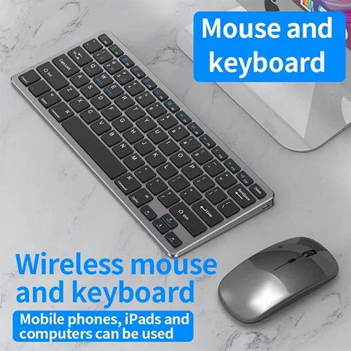 CoTEetCI Dual Mode Bluetooth Wireless Mouse & Keyboard Combo