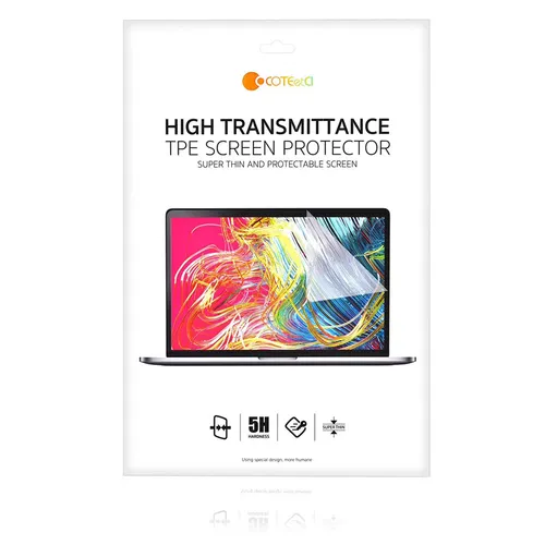 COTEetCI High Transmittance TPE Screen Protector for Macbook Air 13 inch