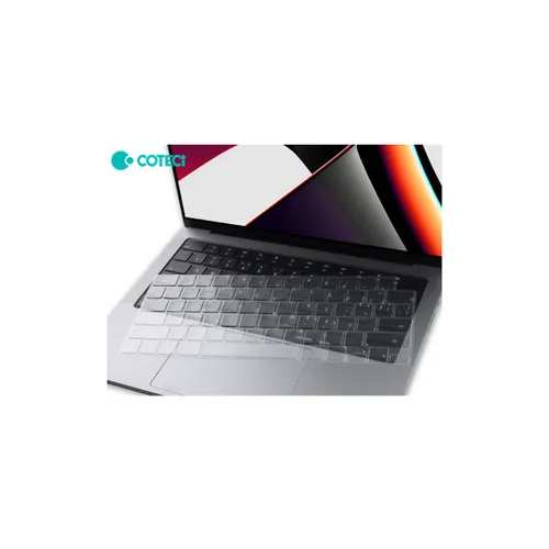 Coteetci Keyboard Skin for MacBook Pro 13-inch and 16-inch