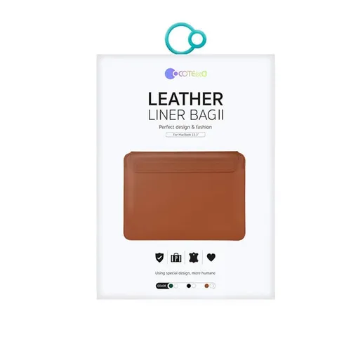 COTEetCI Leather Liner Bag II for MacBook Pro 14-inch 2021