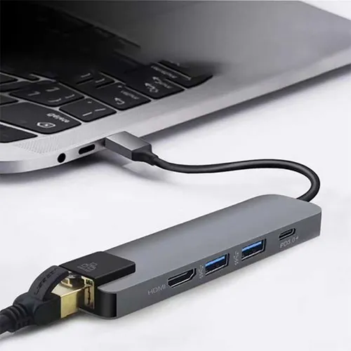 COTEetCI MB1081 5-in-1 USB Type-C Hub Adapter
