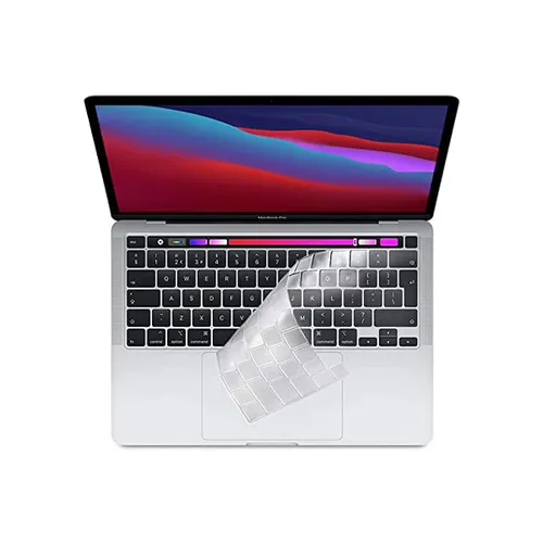 Coteetci TPU Ultra Slim Keyboard Protector for MacBook Pro 13-inch 2021