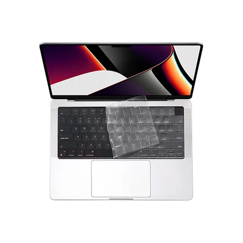Coteetci TPU Ultra Slim Keyboard Protector for MacBook Pro M1 14-inch 2021