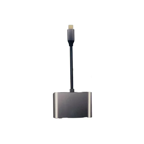 COTEetCI USB-C to HDMI + VGA + USB + USB-C Multiport adapter