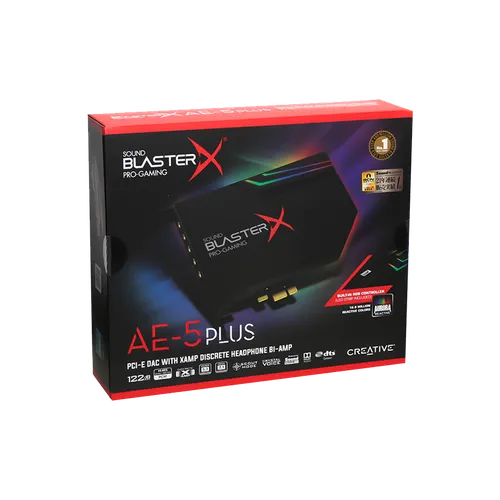 CREATIVE SOUND BLASTERX AE-5 PLUS PCI/E (1y)