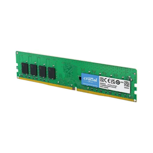 Crucial 32GB (1X32GB) DIMM DDR4 3200MHz Desktop  RAM