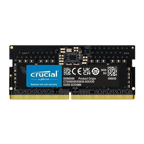 Crucial 8GB DDR5 4800MHz Laptop Ram (Not Sold Separately)