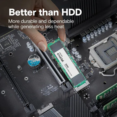 Crucial E100 1TB PCIe Gen4 X4  M.2 NVMe SSD