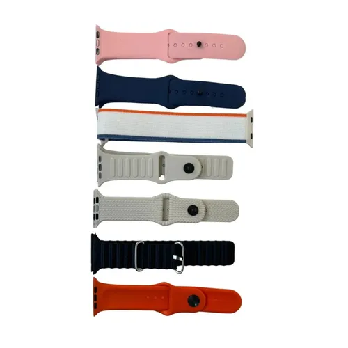 D-P9 5 in 1 Smartwatch Combo With 7 Straps
