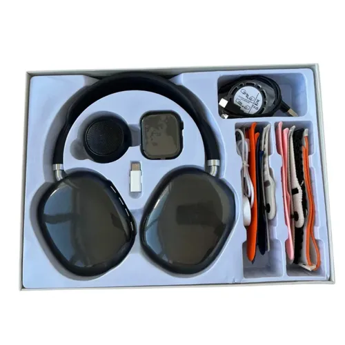 D-P9 5 in 1 Smartwatch Combo With 7 Straps