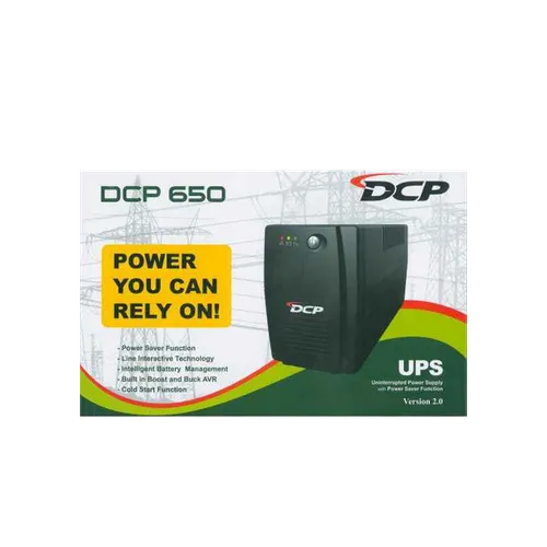 DCP 650VA UPS (2y ups & battery 2y)