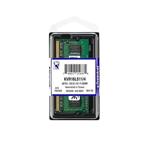 DDR3L MEMORY - KINGSTON 1600mhz 4GB NOTEBOOK(2y)