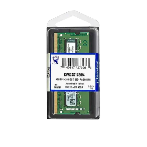 DDR4 MEMORY - KINGSTON 4GB NOTEBOOK 2400