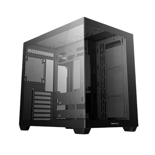 DEEPCOOL CG530 Tempered Glass Steel Black ATX Mid-Tower