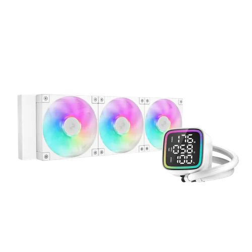 DeepCool LD360 WH 360mm Liquid Cooler with Triple Status Display