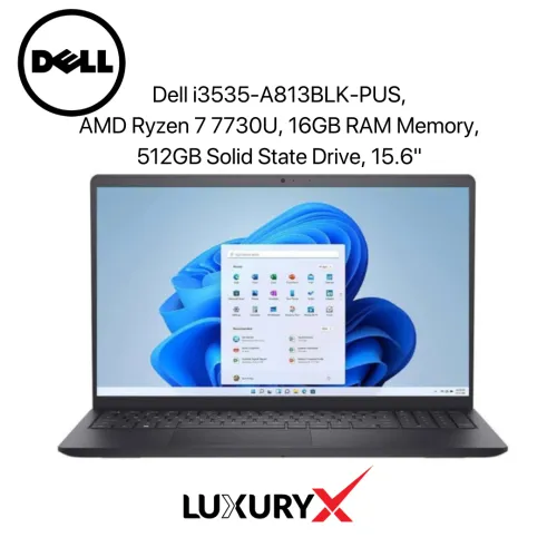 Dell Inspiron i3535-A813BLK-PUS | Ryzen 7 7730U | 16GB RAM | 512GB SSD | 15.6" FHD Touch