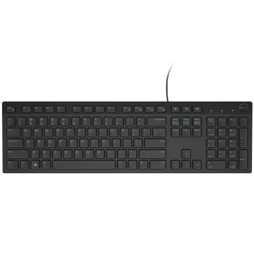 Dell KB216 Multimedia USB Wired Keyboard + Dell MS116 USB Wired Optical Mouse Combo
