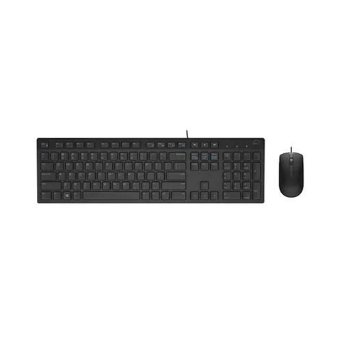 Dell KB216 Multimedia USB Wired Keyboard + Dell MS116 USB Wired Optical Mouse Combo