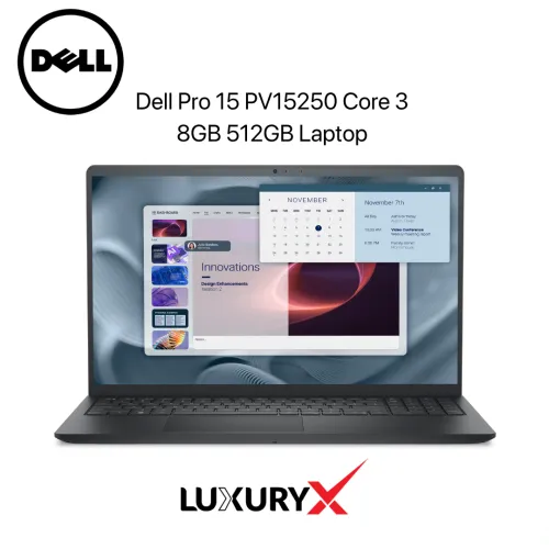 Dell Pro 15 PV15250 Core 3 100U 8GB 512GB Laptop